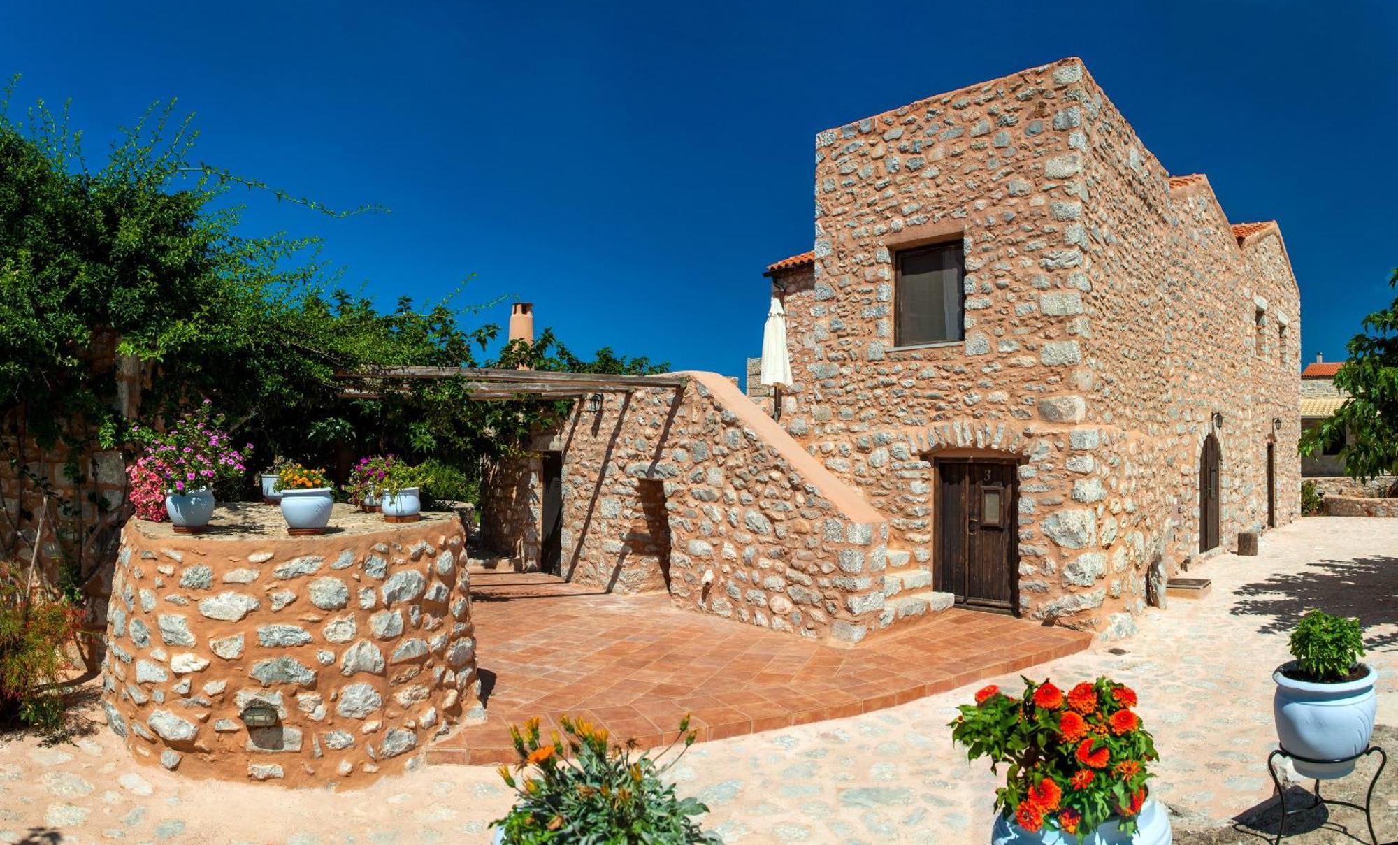 Pírgos Dhiroú Guesthouse Toxotis מראה חיצוני תמונה